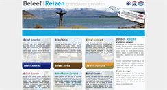Desktop Screenshot of beleefreizen.nl