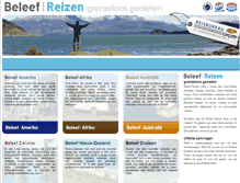 Tablet Screenshot of beleefreizen.nl